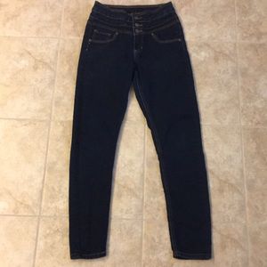 High waisted jegging